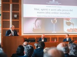L’intervento di Tajani all’assemblea Federvini