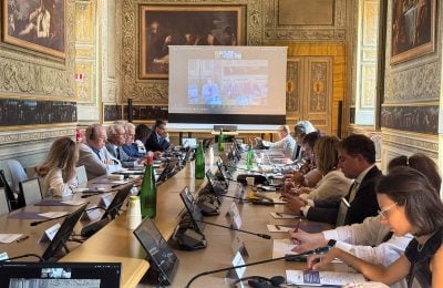 Geopolitics and Wine, un momento del confronto a Roma