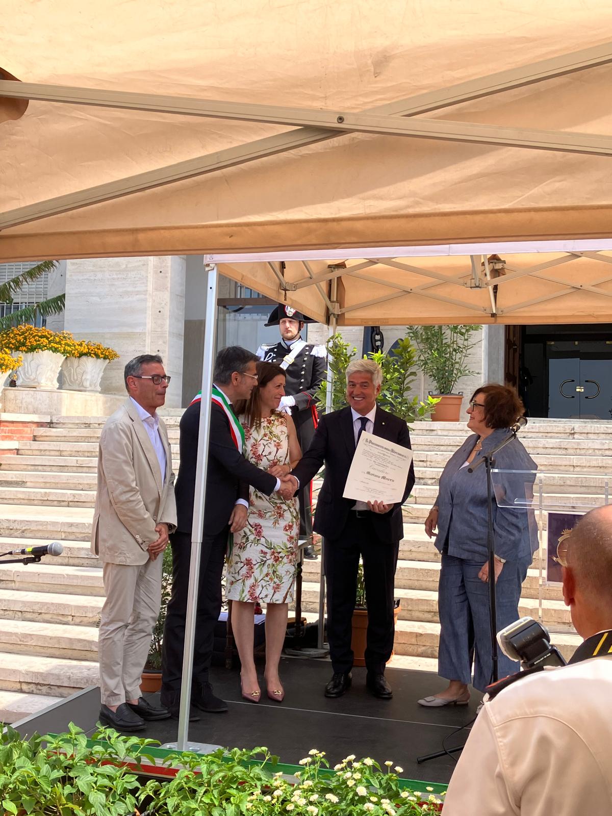 La premiazione