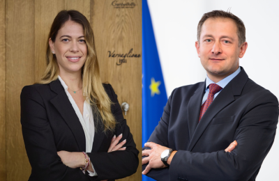 Marzia Varvaglione e Christophe Hansen