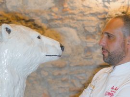 Matteo La Spada con l’Orso
