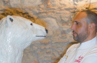 Matteo La Spada con l’Orso