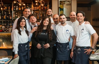Ohimà – Lo chef Luigi Collina e le brigate di sala e cucina