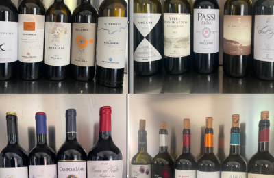 Alcuni vini Bolgheri degustati