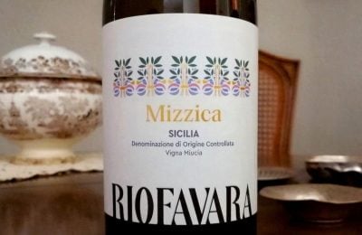 Riofavara Moscato Bianco Mizzica – etichetta