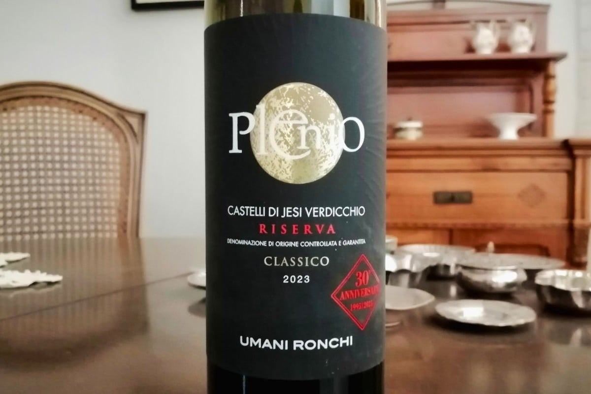 Umani Ronchi Verdicchio Plenio – etichetta