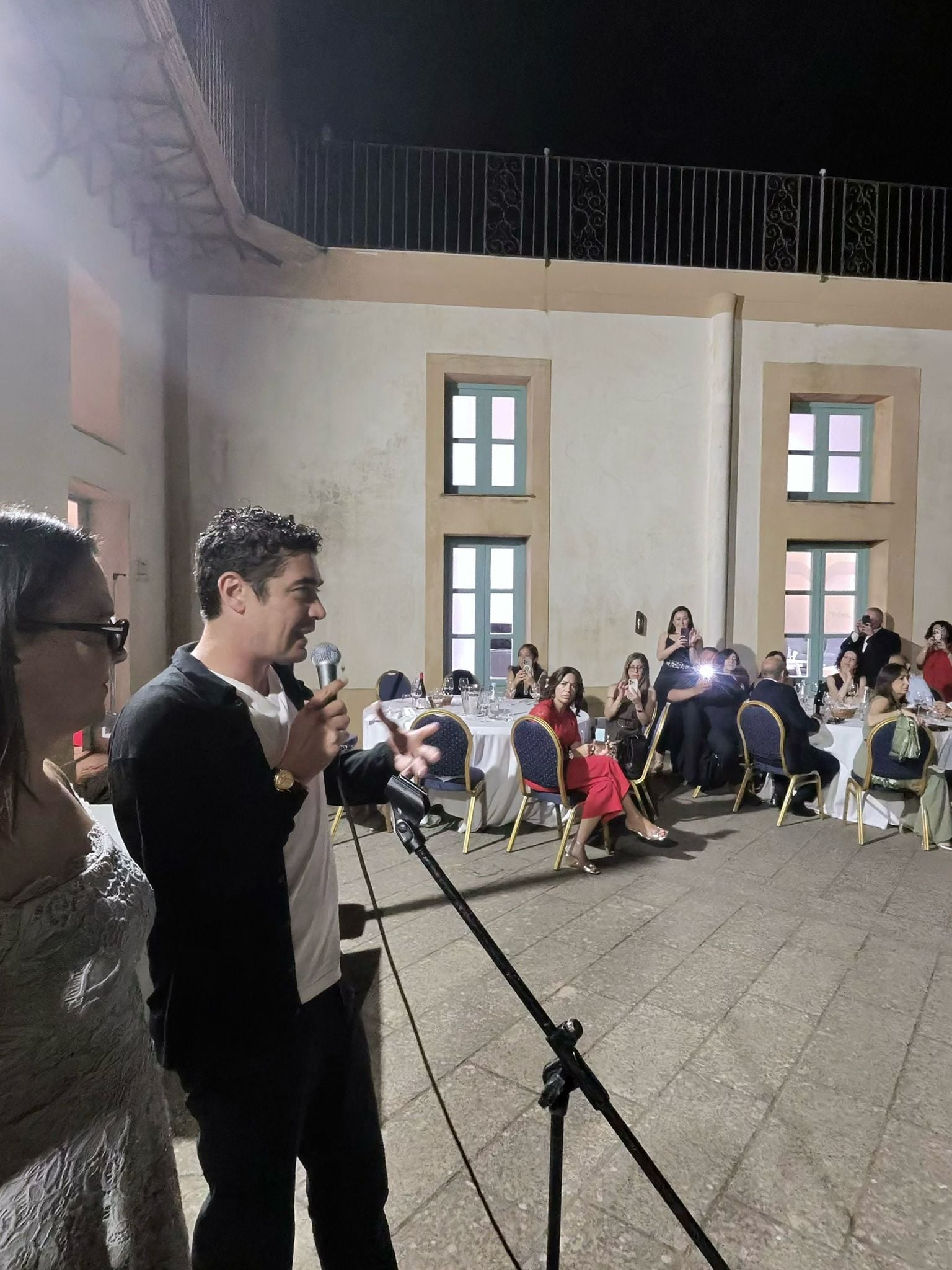 Riccardo Scamarcio a Palermo