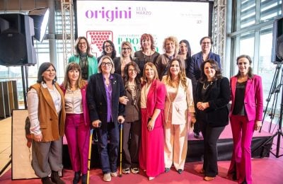Una parte della delegazione siciliana dell’associazione Donne del vino