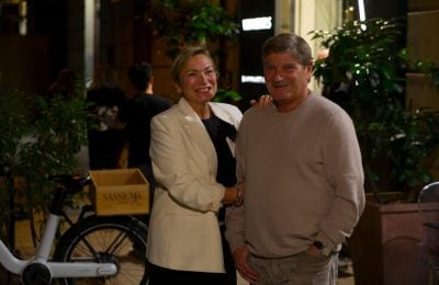 Nino Graziano e la moglie Sabine – foto Norman Vitale Luce Creative Studio