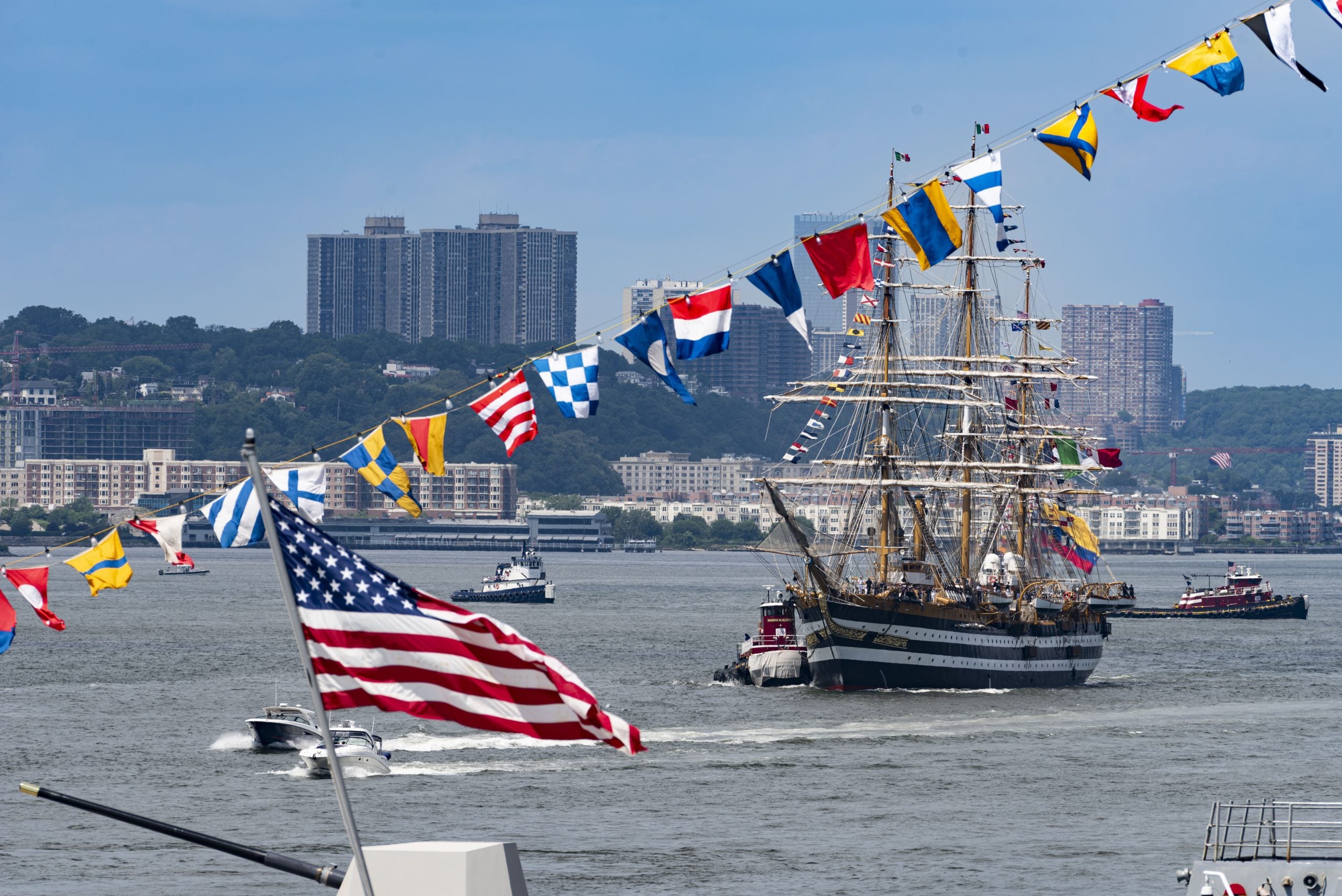 Amerigo Vespucci a New York (5 luglio 2026)