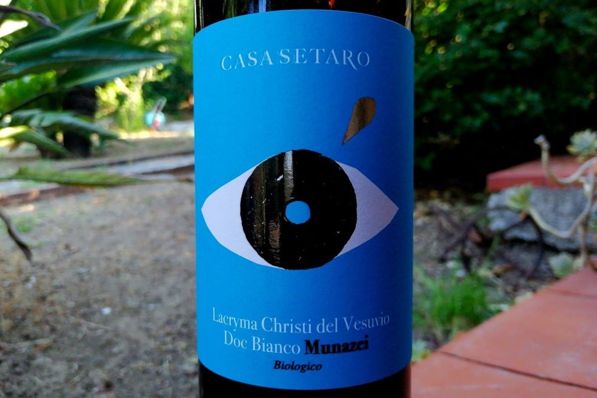 Casa Setaro Lacryma Christi Bianco Munazei – etichetta