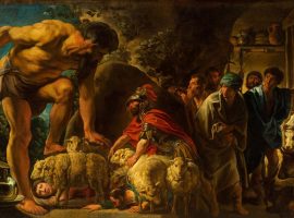 Ulisse nella grotta di Polifemo, di Jakob Jordaens
