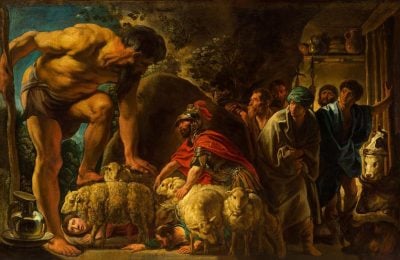 Ulisse nella grotta di Polifemo, di Jakob Jordaens