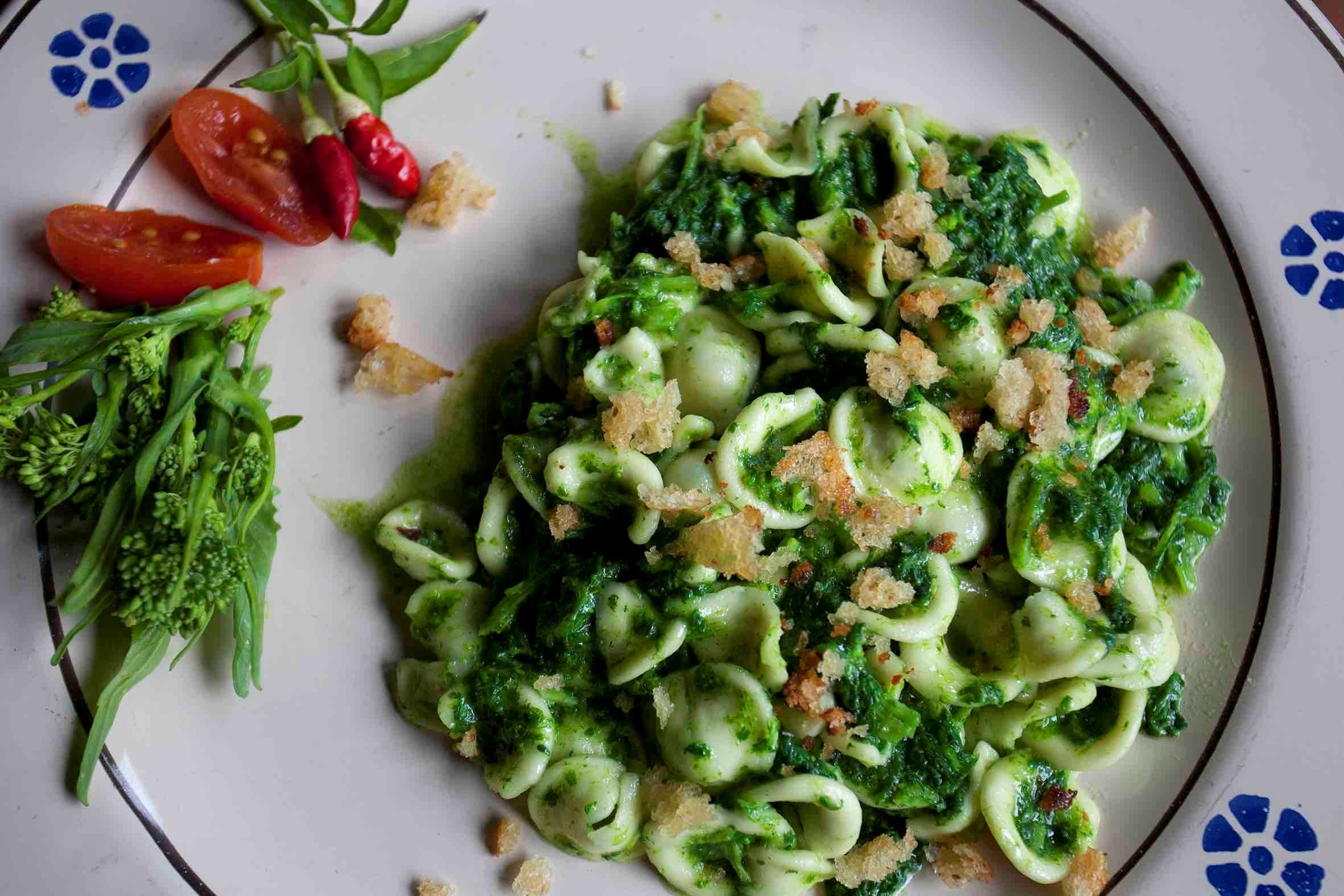 Un piatto di orecchiette