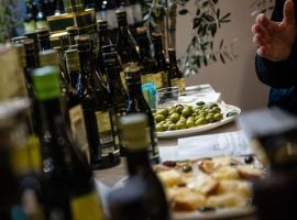 Bottiglie di olio a Sol Expo 2026, Veronafiere – Ennevifoto