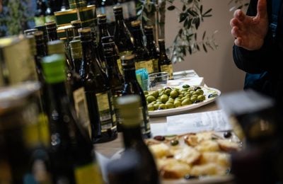Bottiglie di olio a Sol Expo 2026, Veronafiere – Ennevifoto