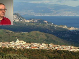 Veduta di Piedimonte e il sindaco Puglisi nel riquadro