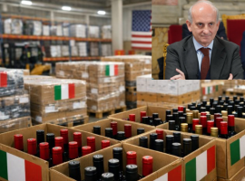 Vini verso gli Usa e Lamberto Frescobaldi nel riquadro