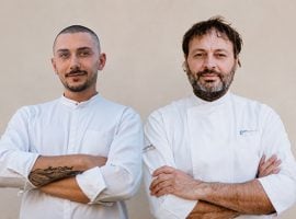 Da sinistra, Ignazio Morgante (Zayt) e Ugo Alciati (Guido Ristorante)