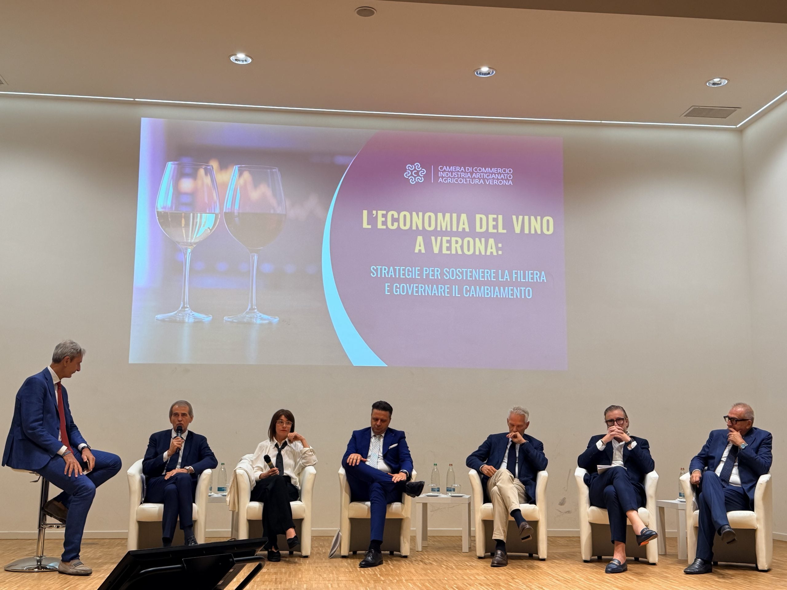 Un momento dell’evento a Verona