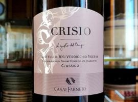 Casalfarneto Castelli di Jesi Verdicchio Crisio – etichetta