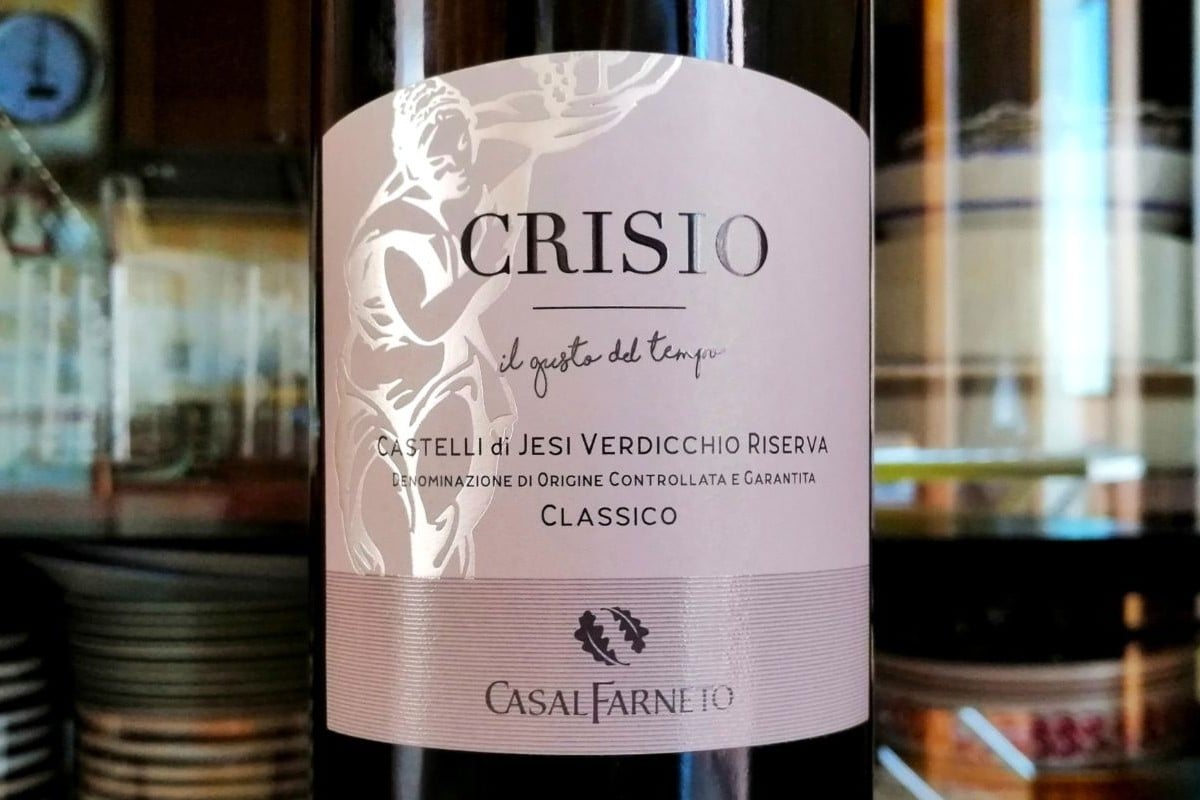 Casalfarneto Castelli di Jesi Verdicchio Crisio – etichetta