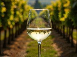 Un bicchiere di vino