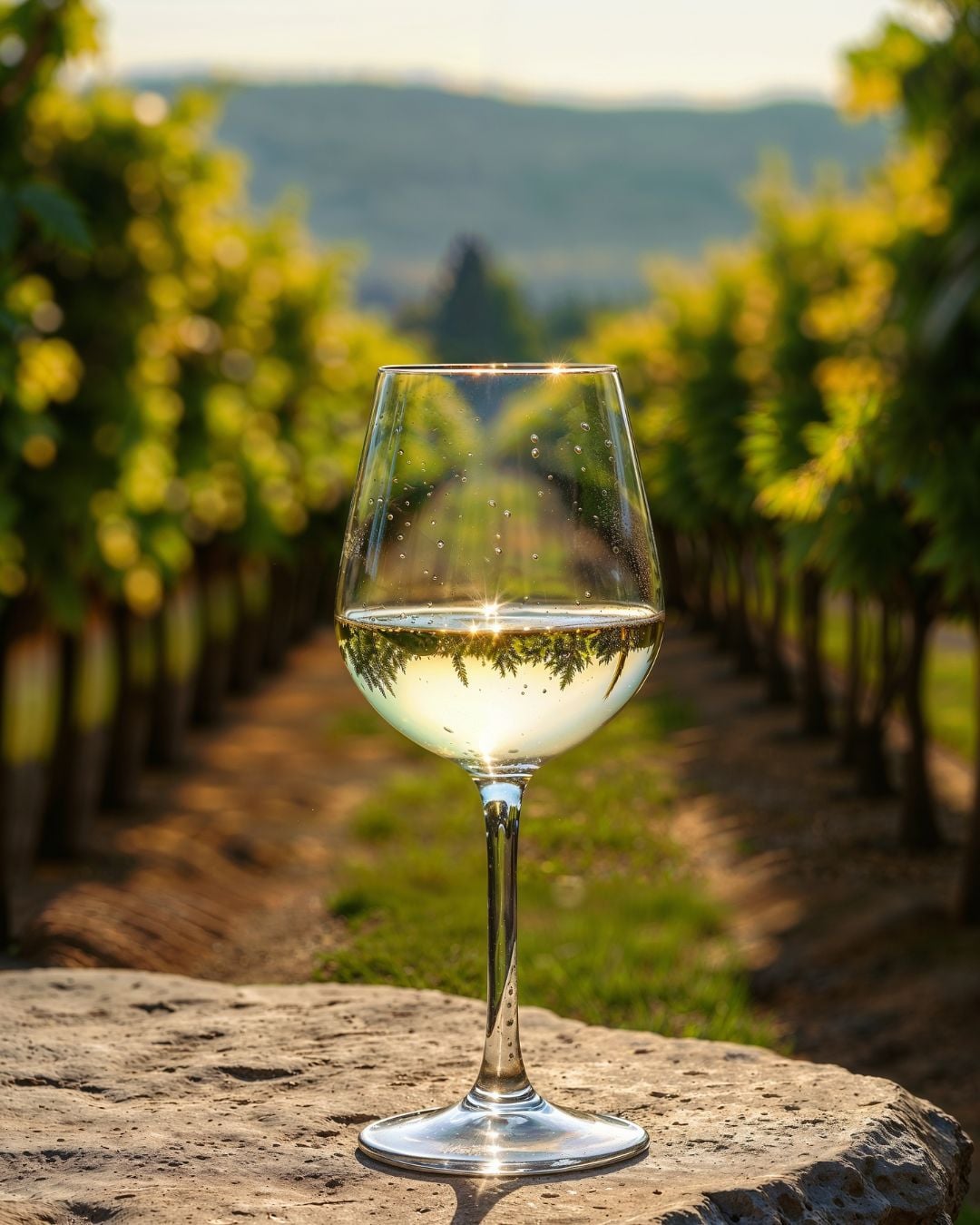 Un bicchiere di vino