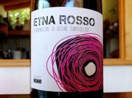 Massimo Lentsch Etna Rosso – etichetta
