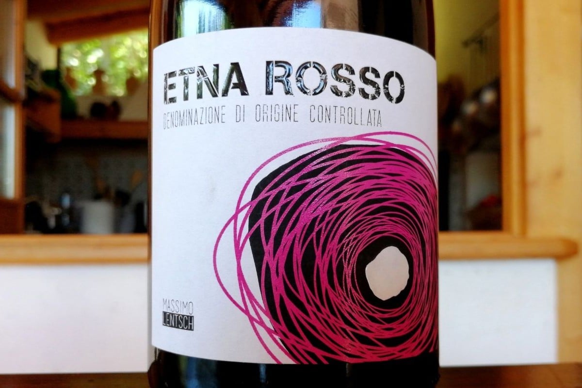 Massimo Lentsch Etna Rosso – etichetta