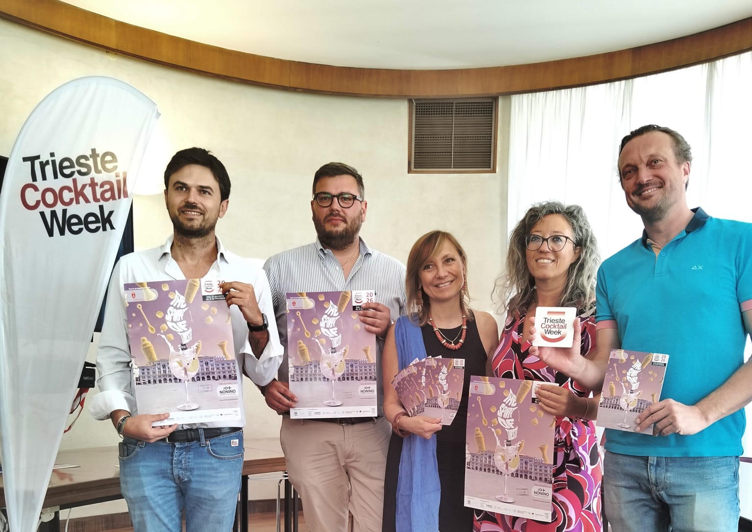 Un momento della conferenza stampa di presentazione