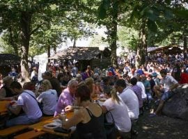 Festa del lardo, un’immagine di una recente edizione