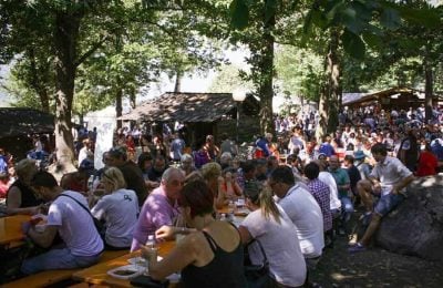 Festa del lardo, un’immagine di una recente edizione