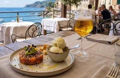 Birra, pesce, gelato. Il triangolo sì