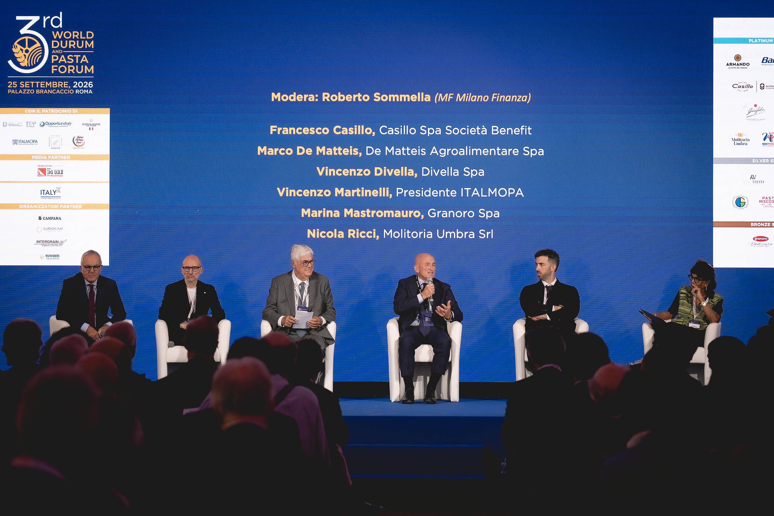 Un momento del World Durum and Pasta Forum