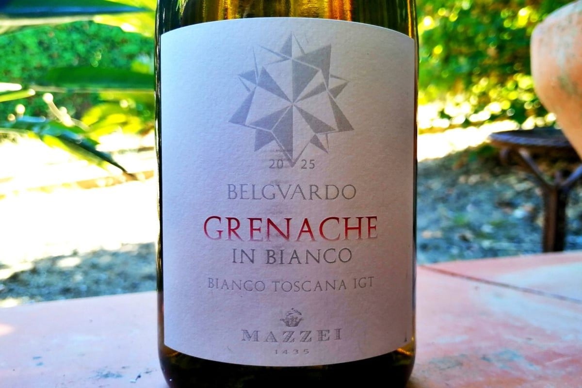 Belguardo Grenache in Bianco – etichetta