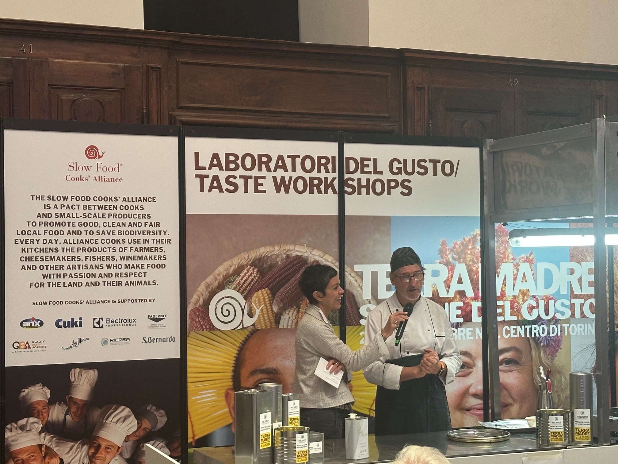 Un momento dell’evento