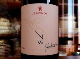 Le Monde Merlot .73 – etichetta