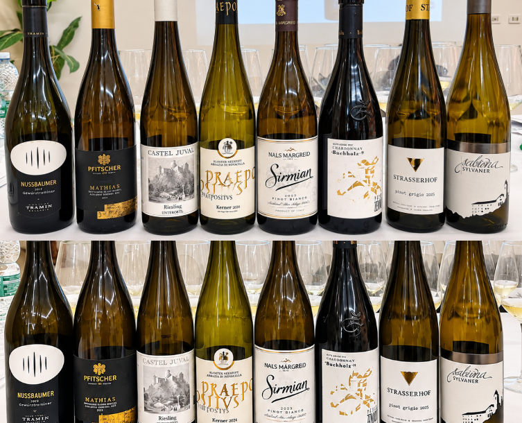 La batteria di vini
