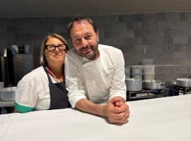 Lina Castorina e Ugo Alciati, i cuochi protagonisti della cena