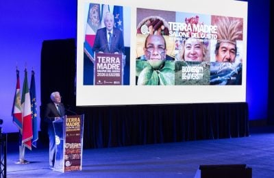 Mattarella nel corso del suo intervento
