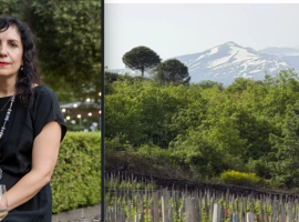 Nadia Terranova, direttrice artistica di Logos e vigneti col Vulcano