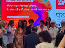 Un momento della premiazione – foto Facebook Tiziana Magrì