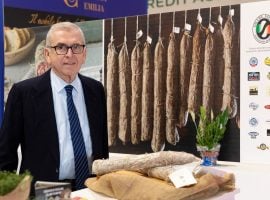 Umberto Boschi e il salame felino