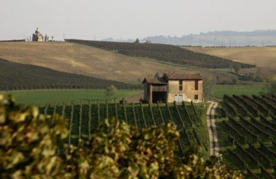 Immagine dei colli piacentini