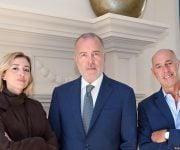 Da sinistra Chiara Damilano, Paolo Damilano e Guido Damilano – foto Maria Laura Antonelli