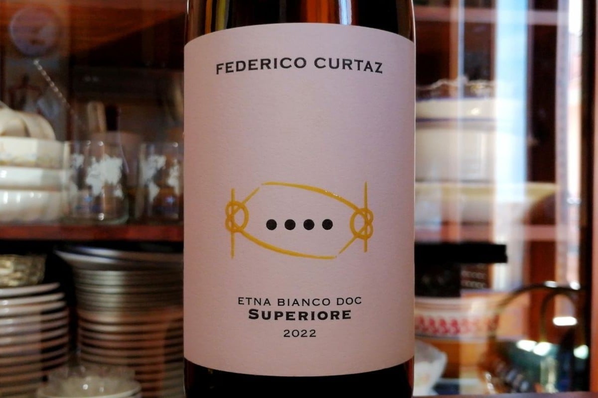 Federico Curtaz Etna Bianco Superiore – etichetta