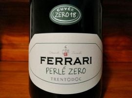 Ferrari Trentodoc Perlé Zero 18 – etichetta