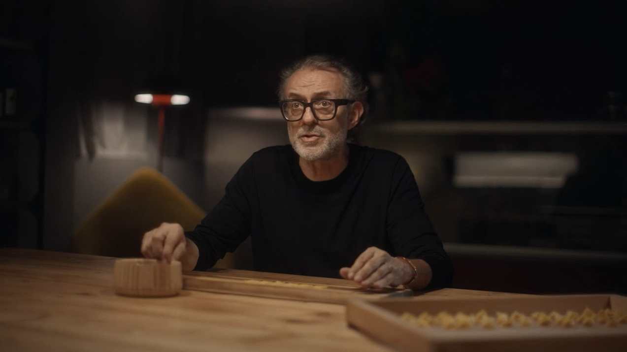 Massimo Bottura e i tortellini
