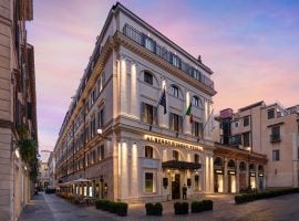 L’Hotel d’Inghilterra visto dall’esterno